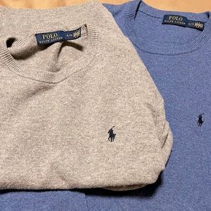 2 Polo by Ralph Lauren Round Neck Sweaters